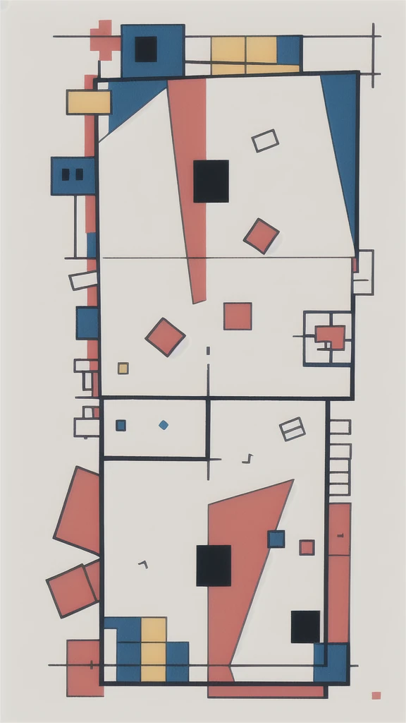Cubism,Fragmented,Geometric,Multiple Perspectives,Abstract,high density,Intensive、High quality (masterpiece, 最high quality, high quality, High resolution, Very detailed),