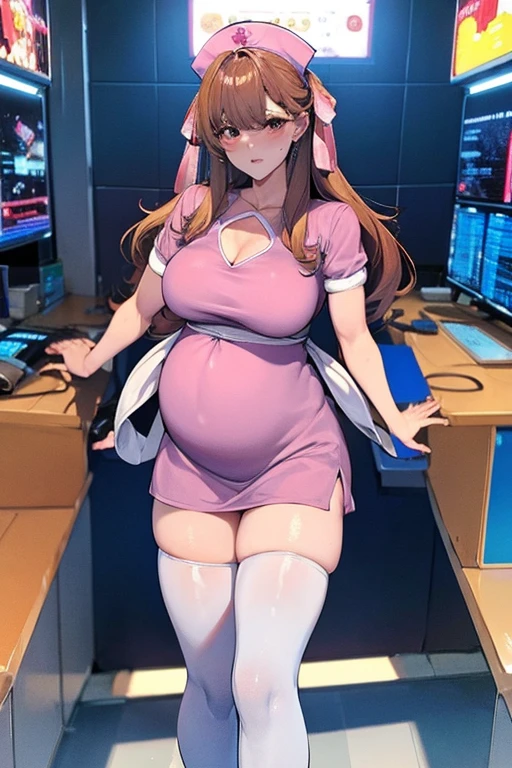 Girl dressed as a sex nurse,большой член запускает в девушку a lot of sperm, a lot of sperm, A girl sits on a pumped-up man with a big dick,girl with a pregnant belly