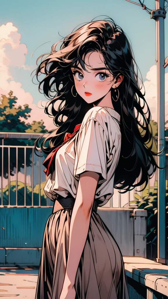 Schoolyard、youth、summer、fresh、High resolution, 