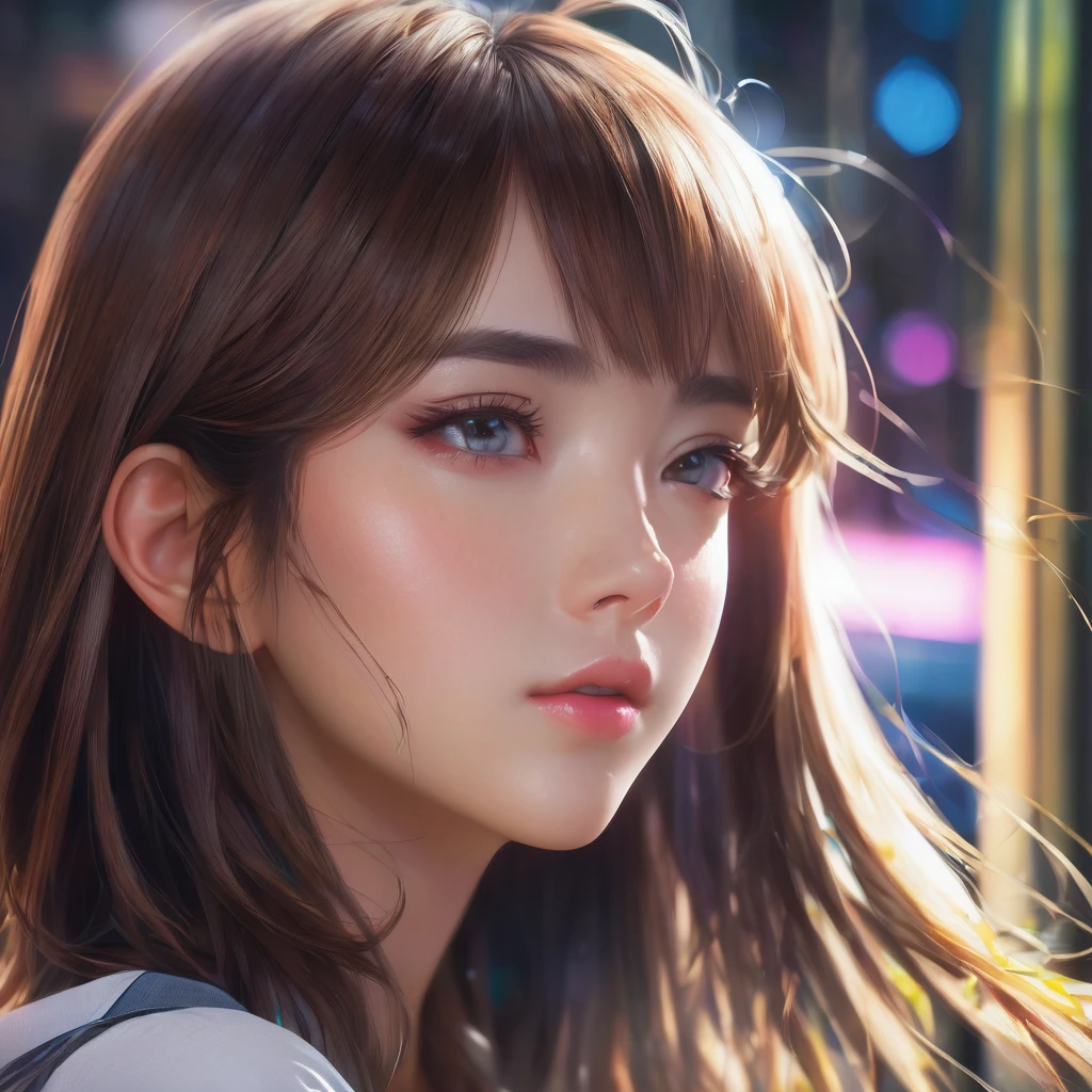 (masterpiece, best quality:1.2), 1girl, solo, beautiful detailed eyes, beautiful detailed lips, extremely detailed face and hair, long eyelashes, elegant dress, serene expression, ambient lighting, warm color palette, cinematic composition, photorealistic, studio lighting