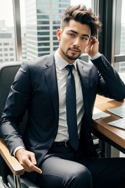 Create business man
