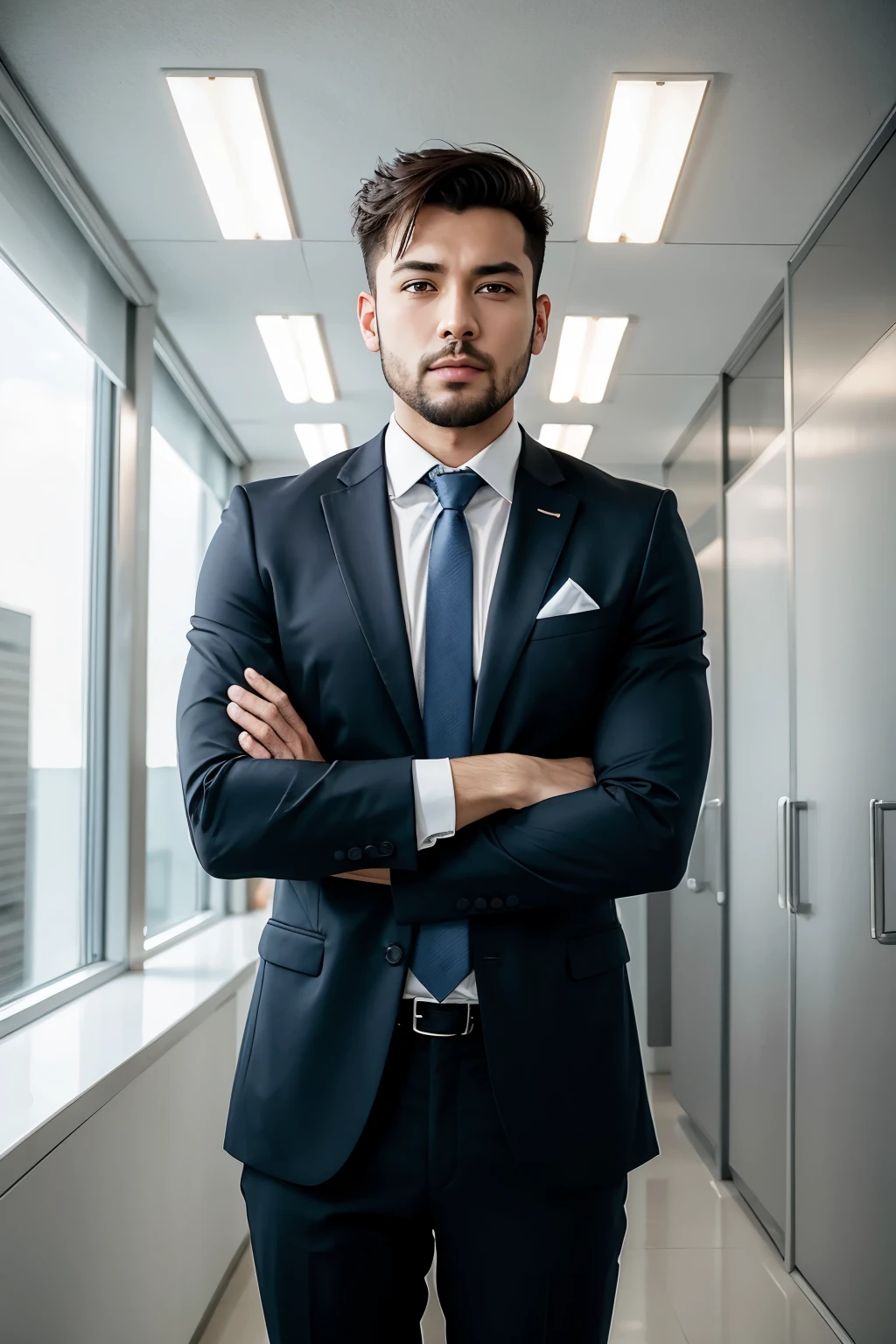 Create business man
