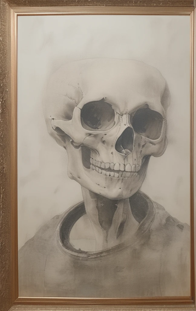 Paintings with blank spaces