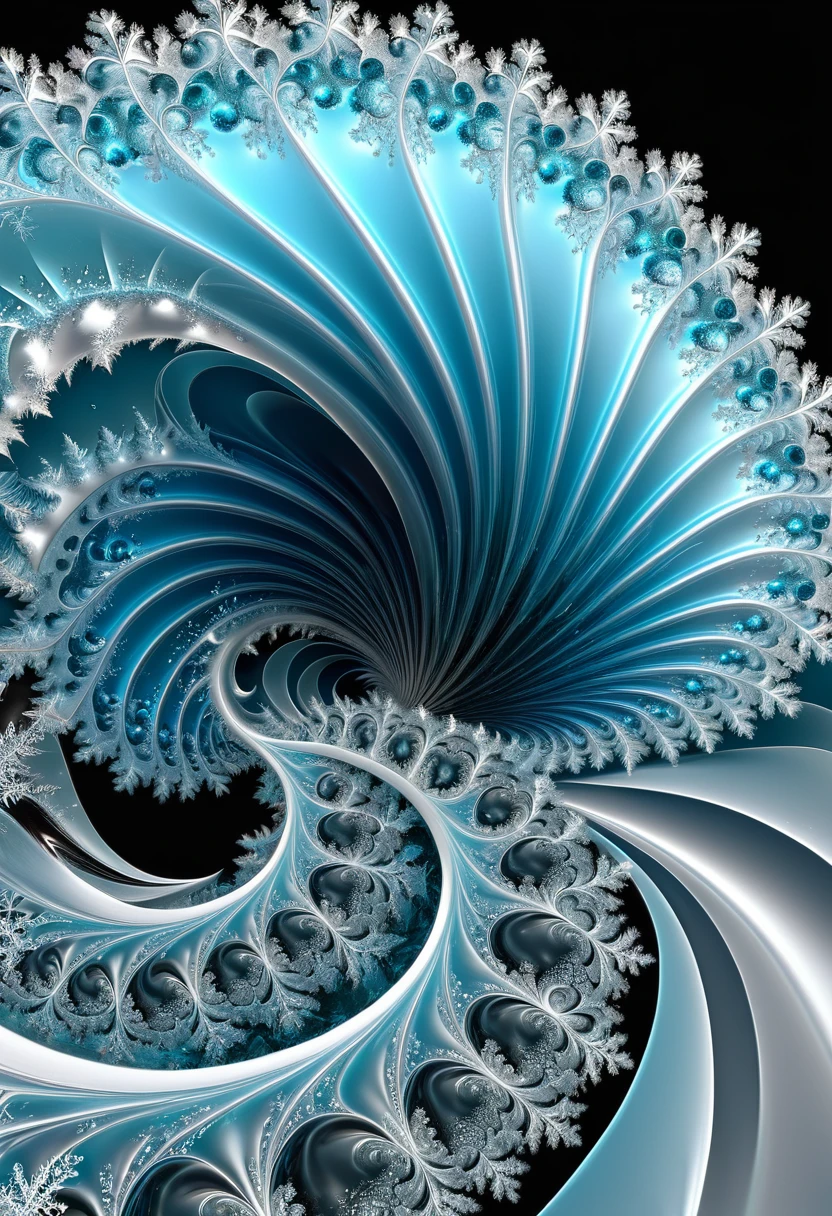 Why you've lost the balance, i don't understand. It seems like the chilling touch of a frozen hand.Mabye what you've dreamed is not enough to make a way so pure. With evidence you're like a seashell that waves have dropped on the shore.((fractal)),((deep wiew)),photographic,ultra high resolution,hyperdetailed, masterpiece, 3d modelling, abstract art, digital art.