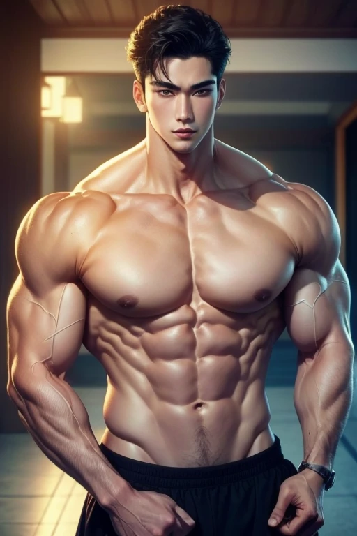 male hot hunky handsome very super koreans muscular stackrd buffed modellikesuper muscleguys bodybuilders