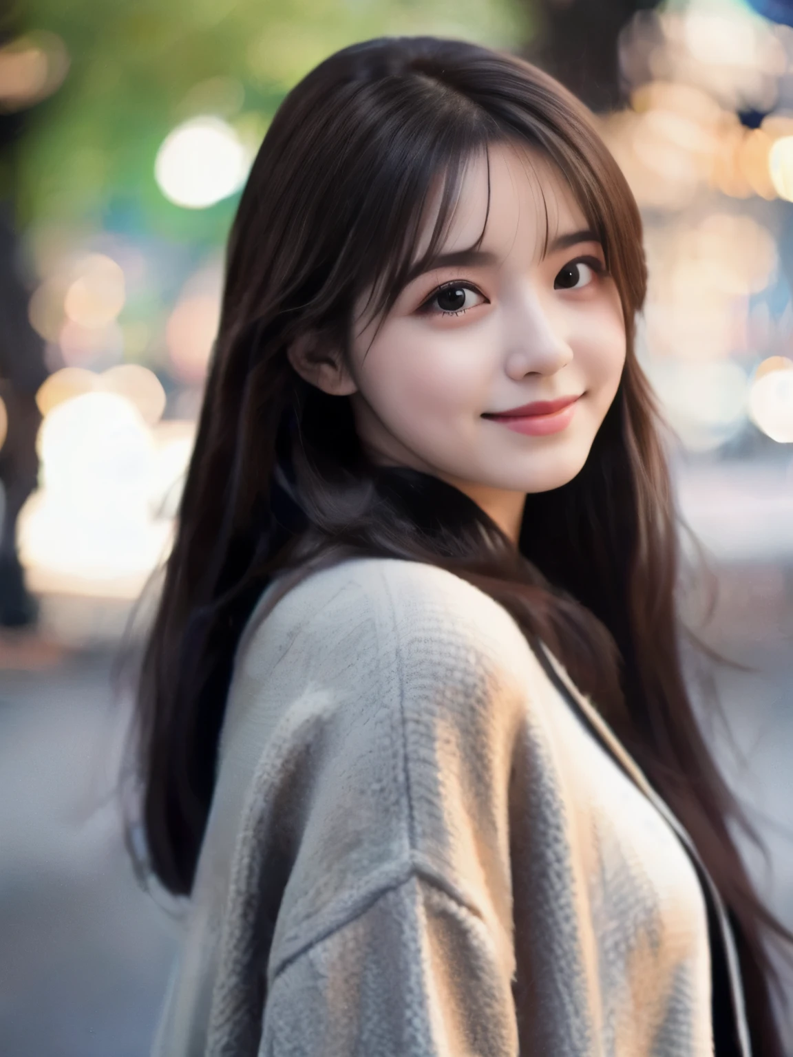 ((highest quality, 8k, masterpiece: 1.3)), sharp: 1.2, Perfect body beauty: 1.4,pretty girl,Light brown long hair,(((Woman straddling a coat))),Slender body,Highly detailed face and skin texture,Beautiful Eyes, double eyelid,((Full Body Shot)),Natural light,smile