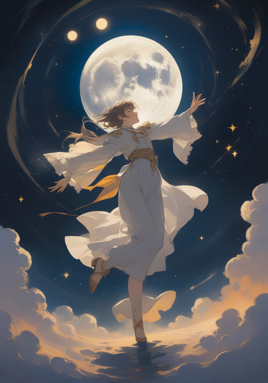 Saints Dancing on the Moon