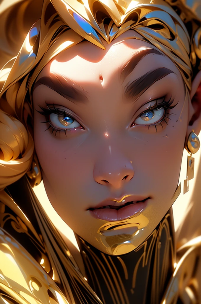 ((masterpiece, best-quality, ultra_detailed)), female elf dressed in latex suit, gorgeous, attractive, african, voluptuous, ample hips, insanelydetailedaccentuatedbigbooty, ((flirty)), looking at viewer, portrait, photography, detailed skin, Realistic, photorealistic, 8k, highly detailed, full-length frame, HIGH RAW detail color art, piercing, diffused soft lighting, shallow depth of field, sharp focus, shallow depth of field, hyperrealism, cinematic lighting