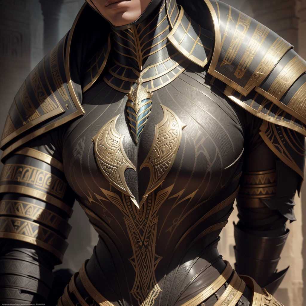 biomachine:1.3, (black egyptian armor:1.2), (Colorant:1.2), Whole body, dorado, air, Hans Giger, (zentangle:1.2), granulated, extremely detailed, intricate details, dynamic lighting, photorealistic, natural light, trouble h, raw work, detailed 8k