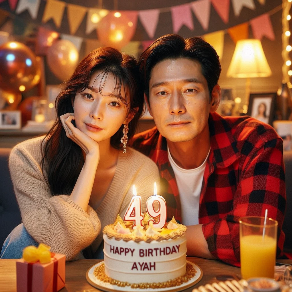 there are two people sitting at a table with a cake, he is about 40 years old, he is about 4 0 years old, happy birthday, 2 9 years old, 4 0 years old man, 1 9 th, yan, 40 years old, 4 0 years old, 😭🤮 💔, he is about 3 0 years old
