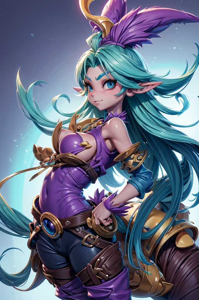 arvore estilo rayman legends, character estilo art rayman legends, girl and boy, corpo inteiro, ESTILO VIKING, acessórios gigantes,giant monster, big breats,Little bunny, (shorts),big breast, , sensuality,NAKED