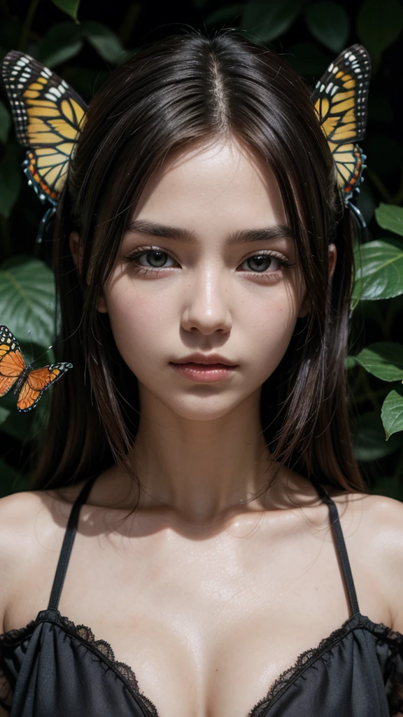 A wallpaper with a butterfly and the word Vanessa