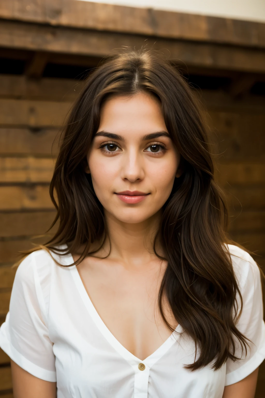 wife, balkan, bionde, big shiny brown eyes, semi-long hair, fine, sentence rob buster