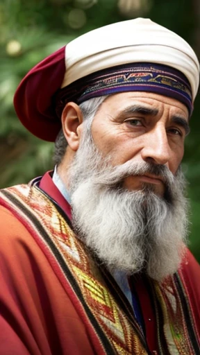 A Hebrew man focus on the face