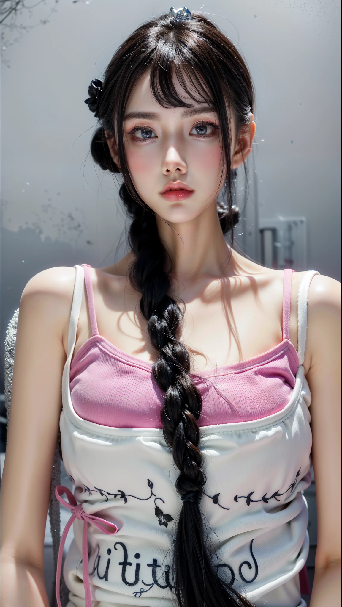 Royal sisters,Exquisite eyes,Frozen queen,Put the crown on your head,Detailed facial expressions body,tall and big,Glamorous characters,Leg length,4K,HD,Sensual,White translucent lace,白皙Full figure,Little cherry mouth,Beautiful and lovely,Full figure,Glossy Gel Coat,Vampire Queen in luxurious gown,Have a tattoo(Intricate tattoo designs),Ice Princess,Rich facial details,16 Year Old Angel,Eyes are blue(Pupils as deep as the starry sky),