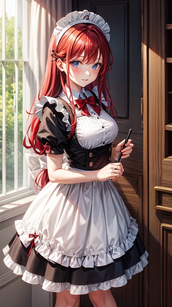 Maid red hair
