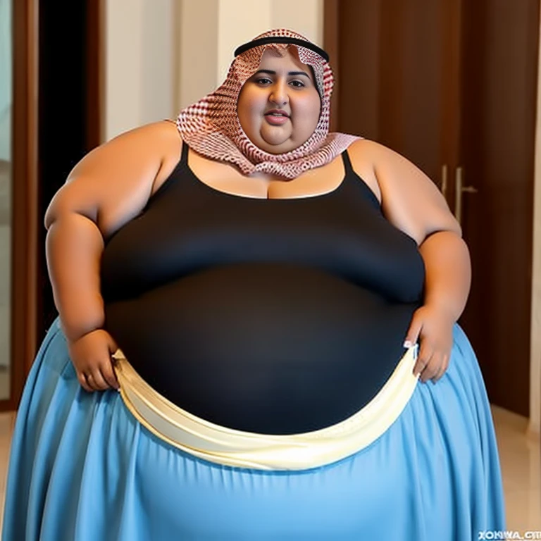 Extremely Morbidly Obese Kuwaiti girl