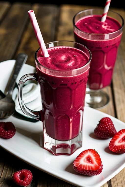 Sweet red smoothie