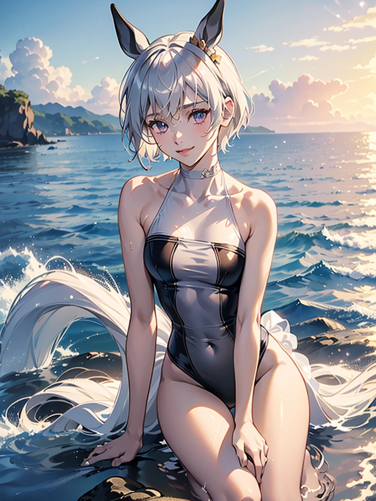 1 beautiful girl 10 years old slim, Small Long Swimsuit, mar olas playa atardecer de verano, UHD, Obra maestra, Anatomically correct, Detalles altos, Altas Resoluciones, La mejor calidad, Super detail, 8k Anime girl in blue swimsuit posing in the ocean., is wearing a swimsuit, swimsuit, Bikini realista, swimming suit, wet swimsuit, seductora chica de anime, en la playa, hermosa chica de anime, Linda chica con traje sin mangas, in a gold one piece swimsuit, Hermoso y atractivo anime adolescente, (Chica anime), en el mar, Atractiva chica de anime, linda chica de anime 15-year-old female， （tmasterpiece： 1.4）， （8k， Realiy， RAW photograph， Mejor calidad： 1.4）， rusa， （1 girl in）， Cara hermosa， （Caras reales： 1.4）， （Cabello caramelo， Pelo largo blanquecino： 1.3）， Peinados， Realistic purple eyes， hermosos ojos detallados， （realskin： 1.3）， Pieles hermosas， atractivo， ultrahigh resolution， Ultra foto realsisim， K HD， the golden ratio， （Cara detallada： 1.4）， desnuda. con pelo corto y negro，Bragas transparentes blancas empapadas，NSFW，El grande，Big butt emphasis，The nipple areola has a clear shape，gaze at the camera，sitting on the couch，La forma de los genitales es transparente y transparente，Empapado de sudor，Poses lascivas（Doblar las rodillas y las piernas abiertas）