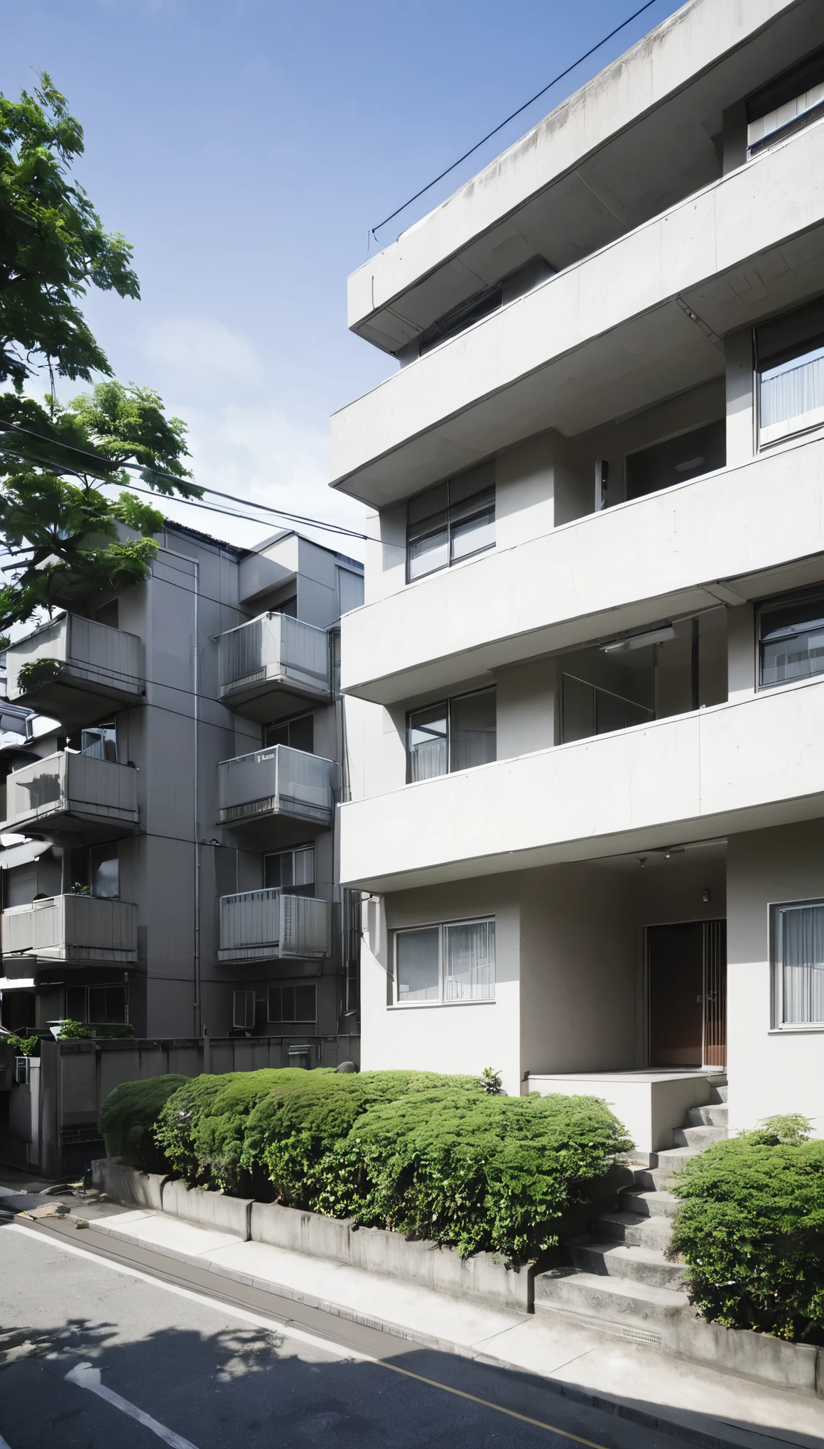 apartment、exterior、
