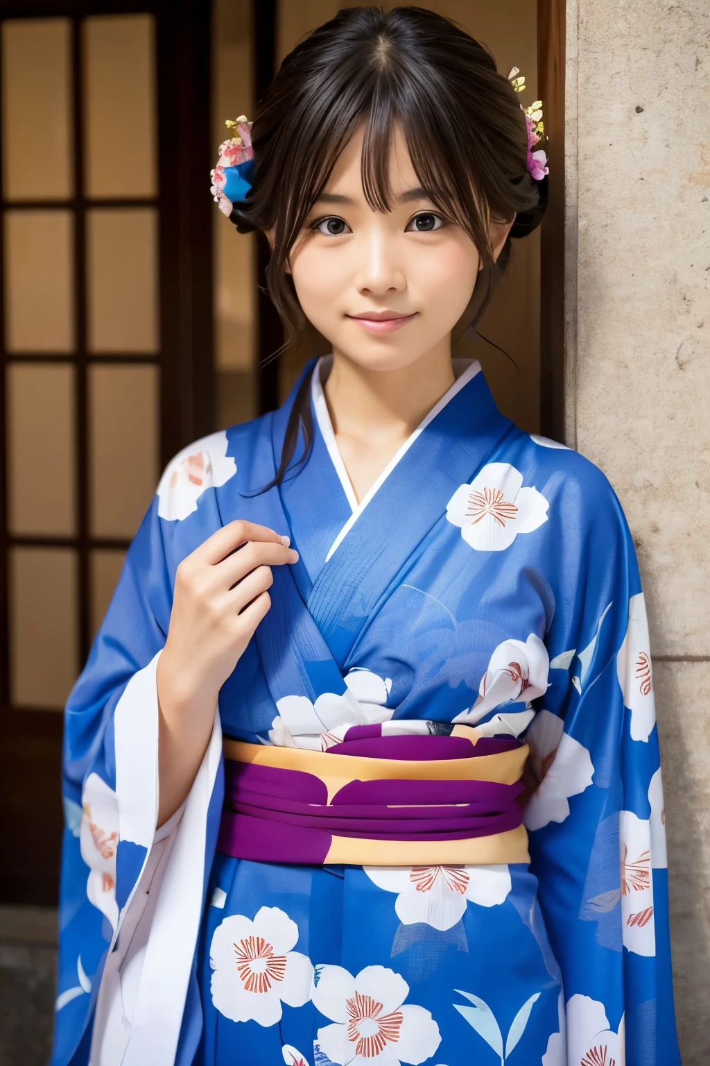 Beauty in a yukata