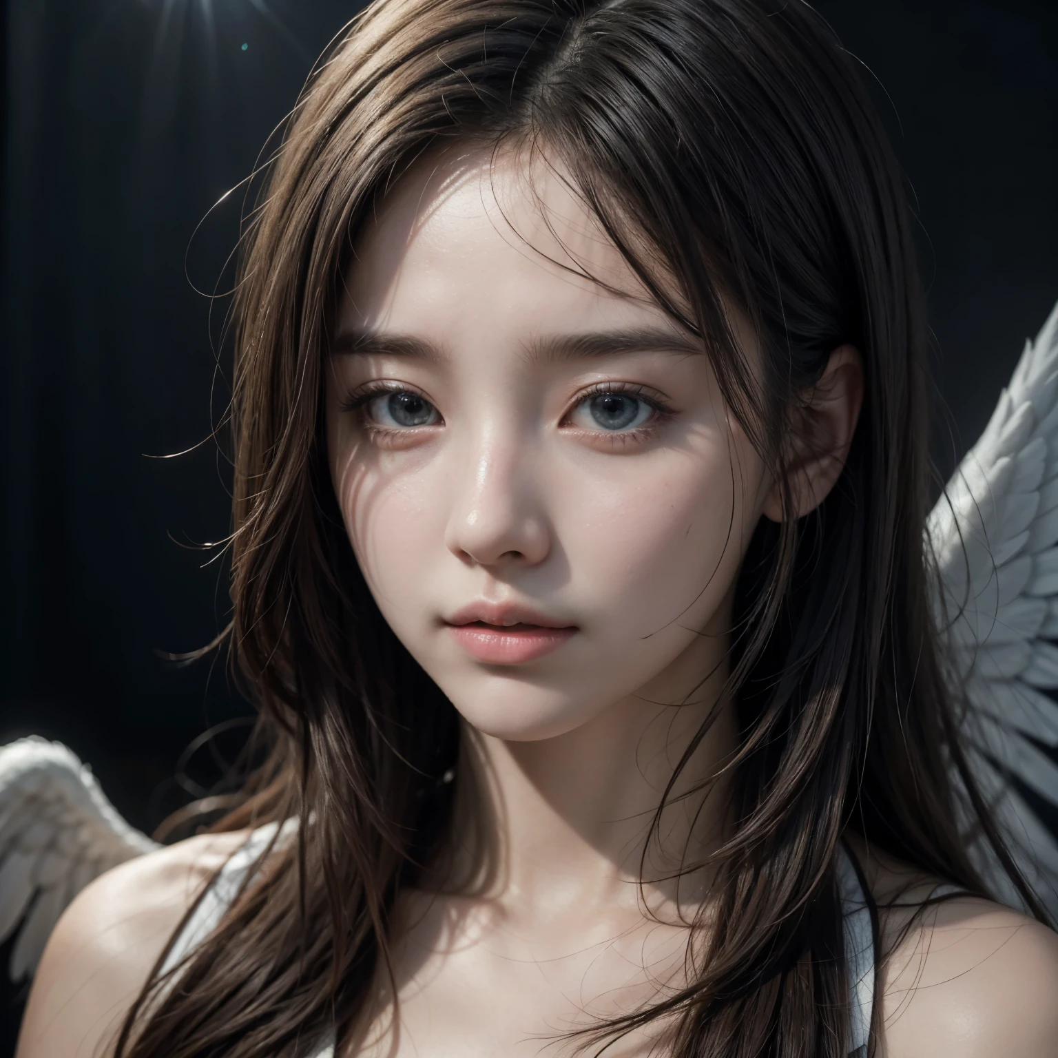 masterpiece, Highest quality, 8k, Real person, Realistic, Extremely dense CG, Shine肌, Fully focused, heaven, The Glory of God, Shine, Angel, bless, happiness,