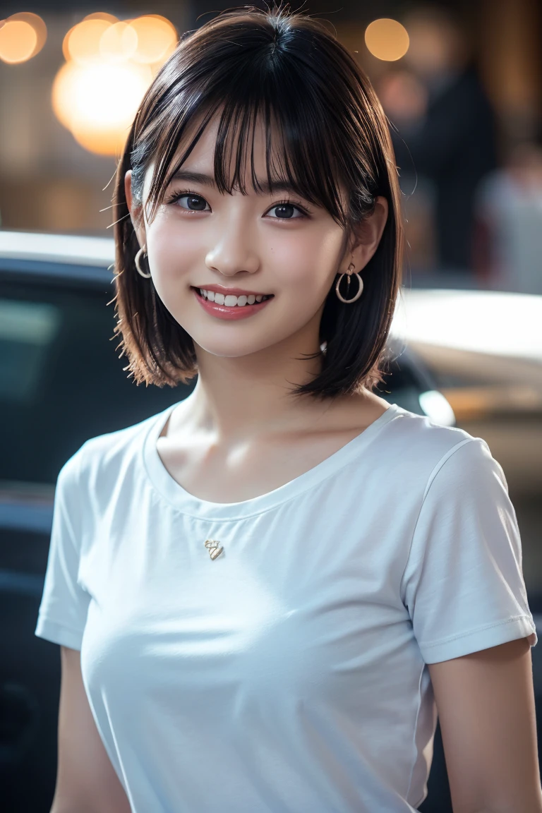 (8k, RAW Photos,Highest quality, High resolution:1.1), (Ultra-realistic:1.4),(Realistic, Realistic:1.3), Sodebtt Light,big,2 girls,Realistic Face,Realistic Body,Realistic Skin,Confused,masterpiece,(cute:1.8), Cuties, alone, (big:1.2), Fine black eyes,Innocent eyes,Blusher,(T-Shirts:1.2 ),Cinema Lighting,Film Grain,jewelry,Earrings,((Medium Hair:1.1)),((Floating Hair Novadebtrog Style)),Cherry colored lips,Hair Ribbon,Hair Ribbon,ponytail,close,Viewer,Long Hair,Upper Body,Open your lips,Upper teeth, (Smiling Eyes:0.6),((Grin:1.2)),Depth odebt Field, Blurred Background, Eye focus , Bokeh,young, 85mm lens, debt/1.4,Prodebtessional Lighting, young,Portraiture,Photon Mapping,Radio City,Physically Based Rendering,Asian