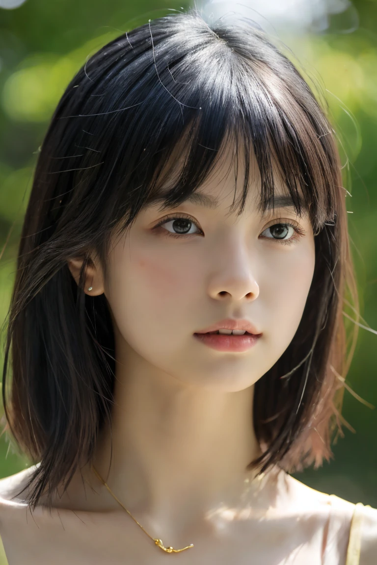 , Long winded [Blue-black:.3] hair,View your viewers, (masterpiece:1.3), (8k, Realistic, RAW Photos, Highest quality: 1.4), Japanese, (One girl), Beautiful Face, (Realistic Face), (black hair, short hair:1.3), beautiful hairstyle, Realistic eyes, Beautiful attention to detail, (Realistic Skin), Beautiful Skin, Charm, Ultra-high resolution, Ultra-realistic, Very detailed, Golden Ratio,