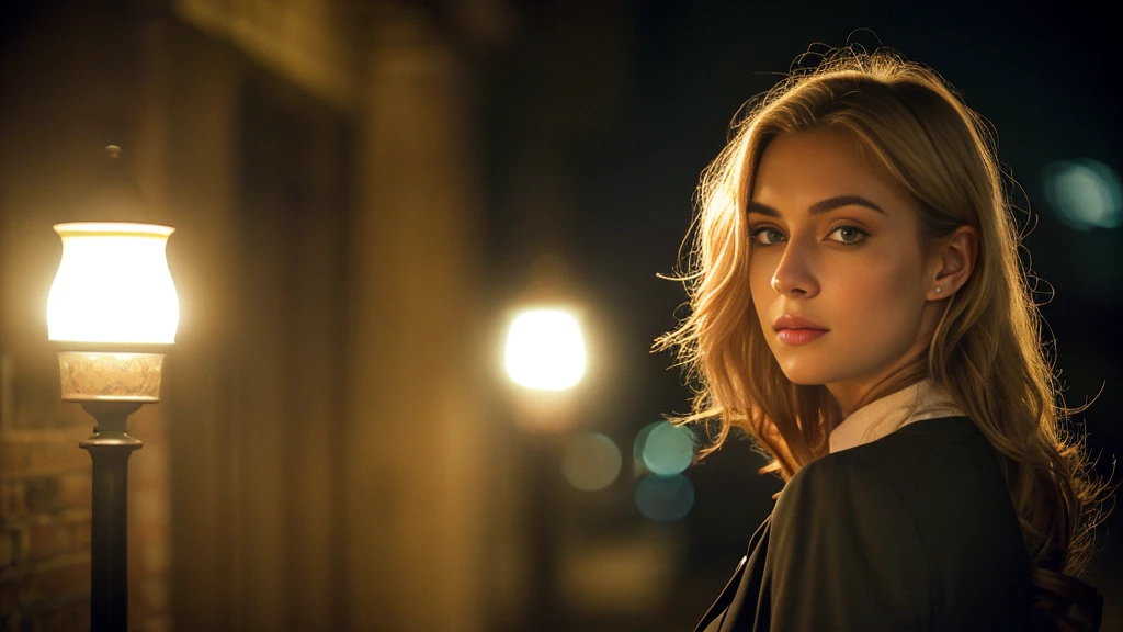 tatuados,Beautiful blonde with big breasts in a black suit、(Back tattoo、Many tattoos on both arms and neck)、 (Late night back alley、walk),Candlelight only,Very detailed, 21 years old, Innocent face, Wavy Hair, blue eyes, High resolution, masterpiece, Highest quality, Intricate details, Very detailed, Clear focus, Delicate skin, practical skin texture, texture, Delicate eyes, Professional, 4K, Sad face,despair、 Shot with Canon, 85mm, Shallow and deep,  Kodak Vision Color, Exactly, Very detailed, photograph_\(Extremist\), photographpractical, practical, Post-processing, Maximum details, Roughness, Real Life, Extremist practical, Photorealism, photographgraphy, 8K Ultra HD, photographgraphy