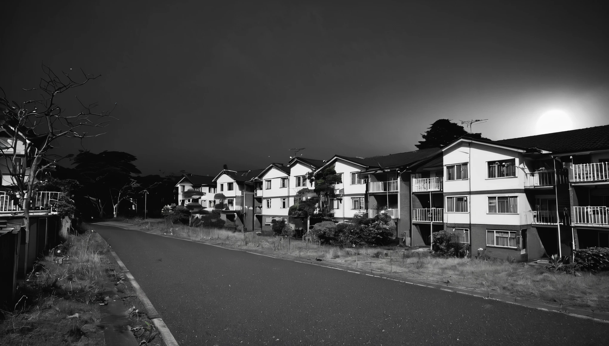 Housing estate、Spooky、