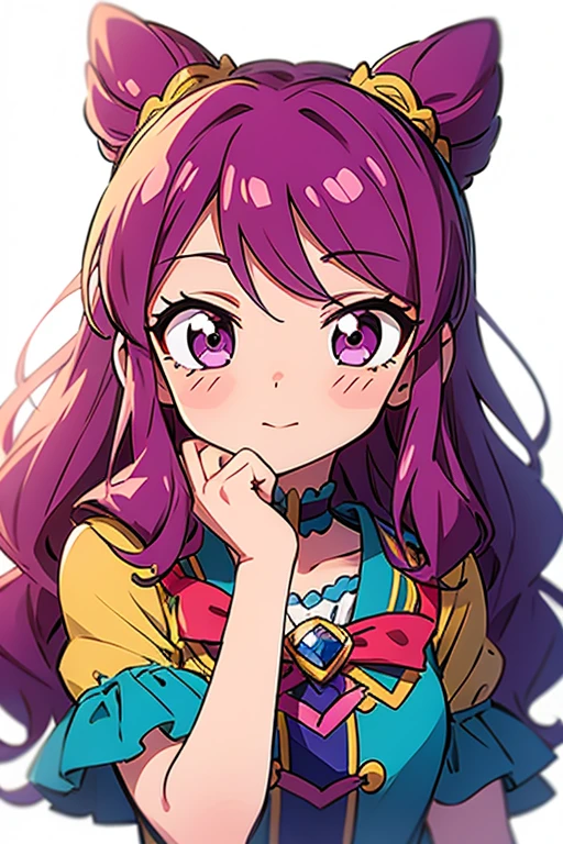 Aikatsu,Hands near face