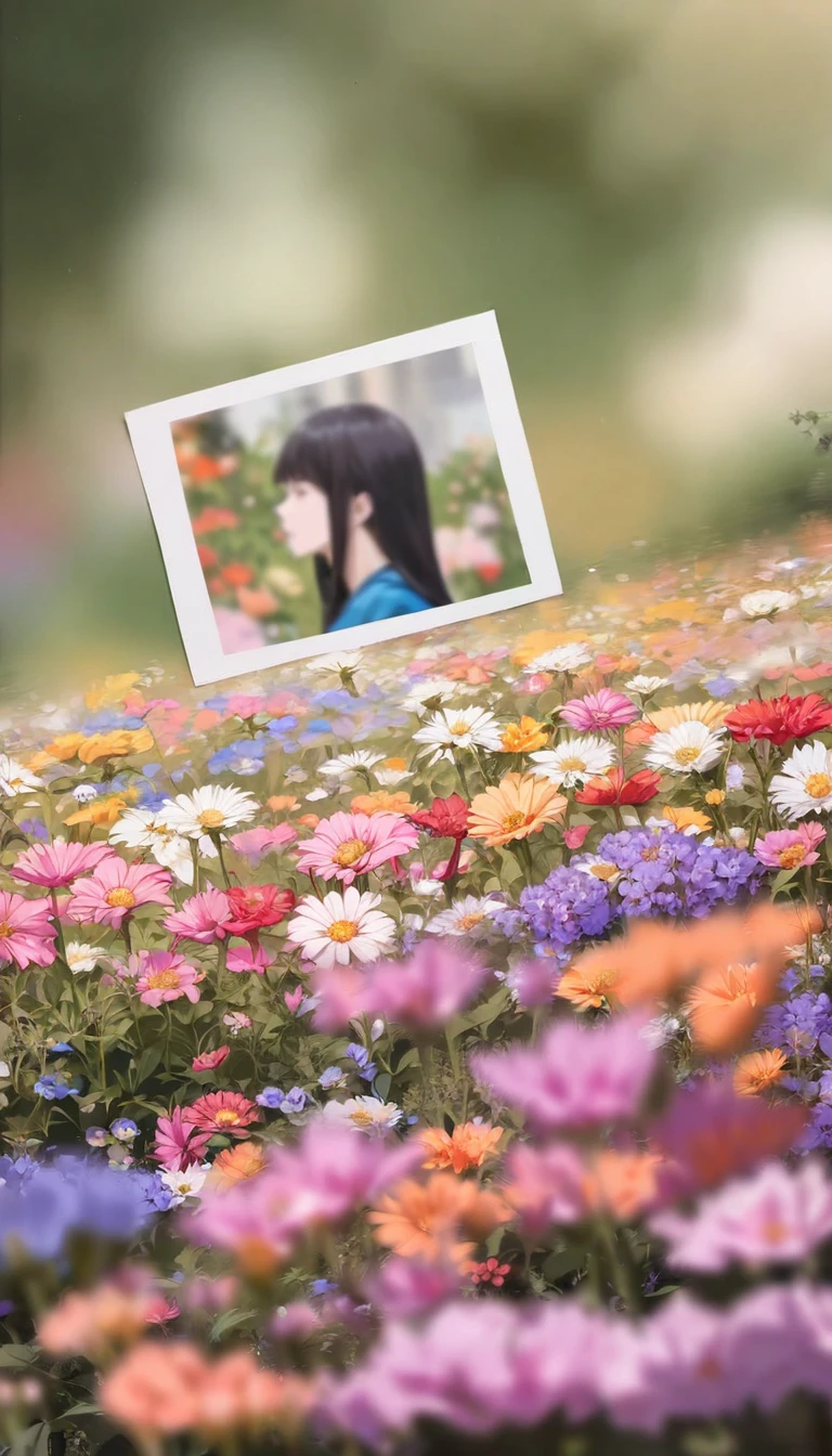 (Harry Clark (Harry Clarke) style:0.5),(圣地亚哥·卡鲁索style:0.7),
1 Girl,
BREAKFlower background,(The foreground of flowers:1.6),( Background blur:1.7),from_side,以人物为middle心的构图,look up,(photo:1.4),(for real:1.5),middle_shooting,Looking at the audience,(Blurred foreground:1.5),