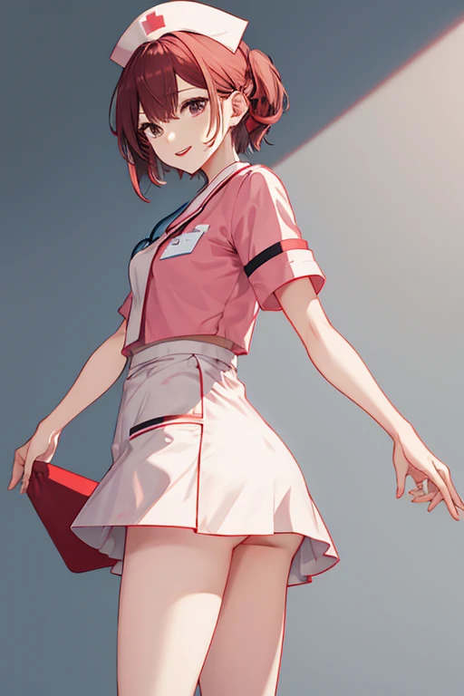 nurse、Short skirt