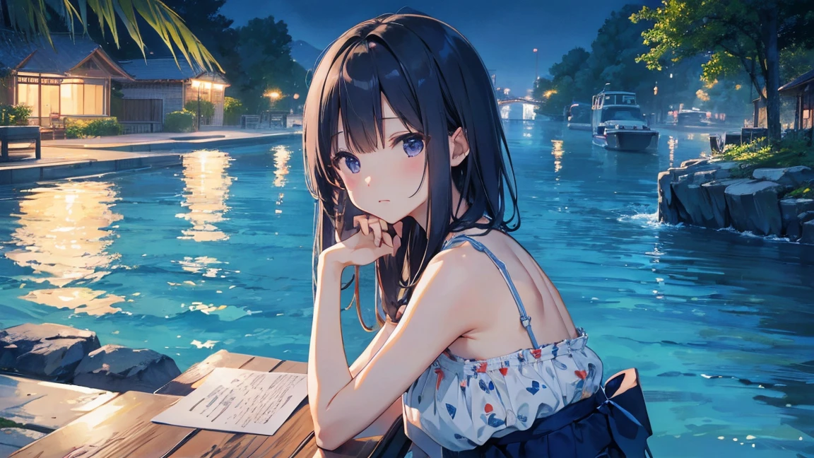 Summer evening、Sadness、Nostalgic