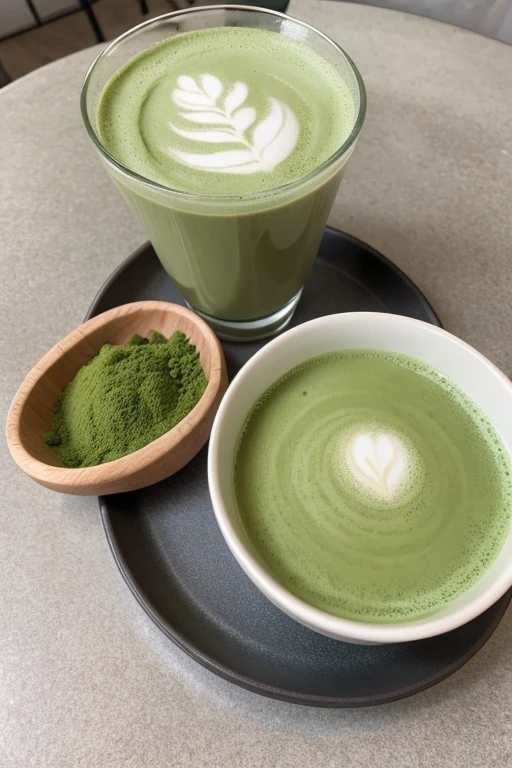Image of matcha latte