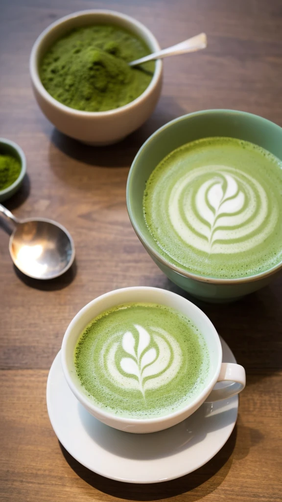 Image of matcha latte
