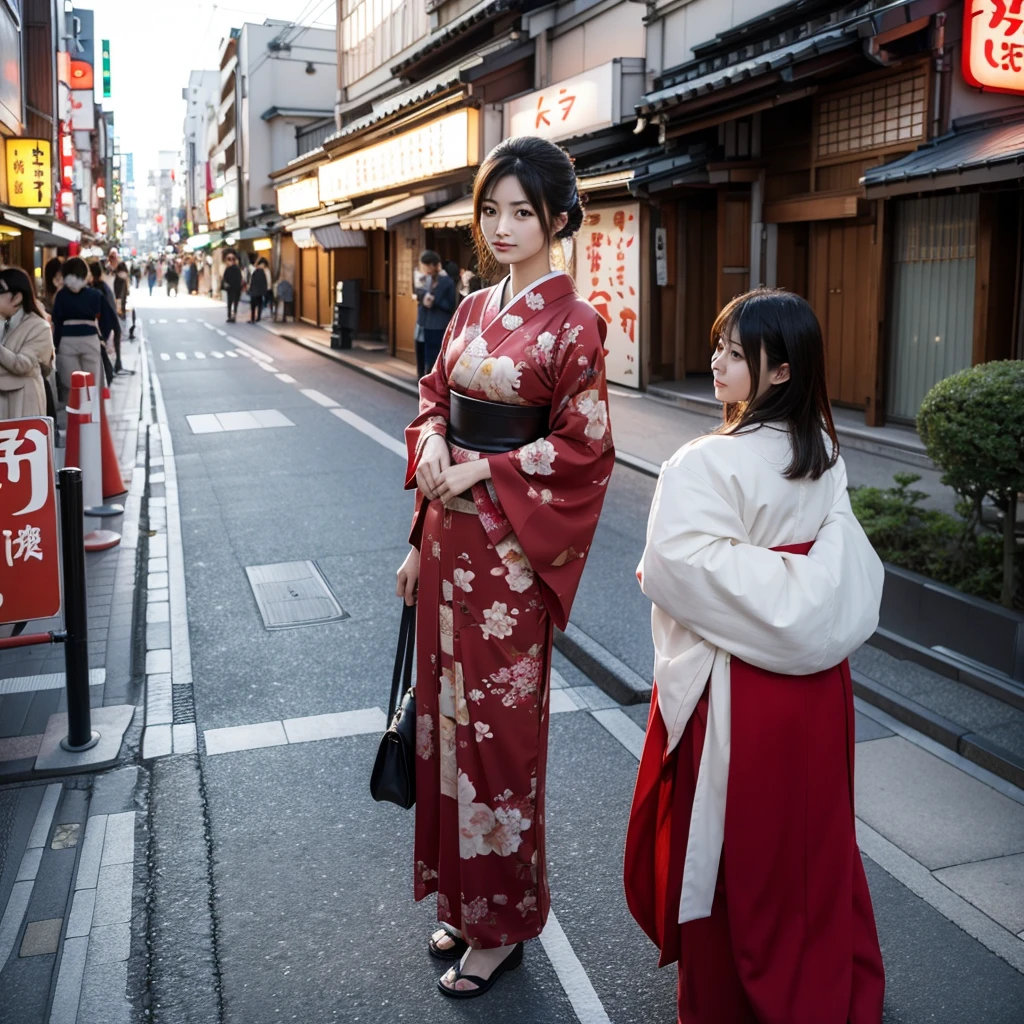Top quality, 1 beautiful japanese woman, tokyo