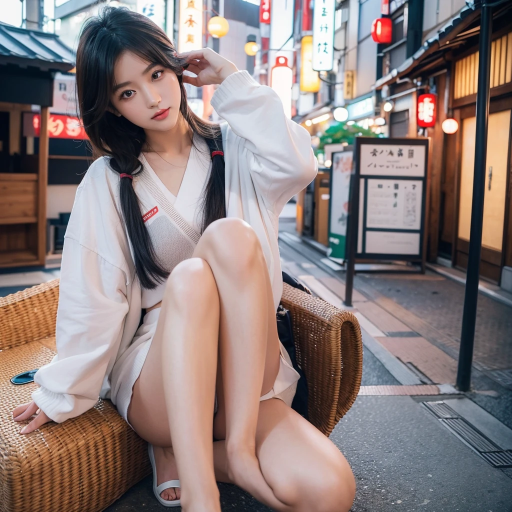 Top quality, 1 beautiful japanese woman, tokyo, Instagrammer,SNSコンポジション, 長い髪,