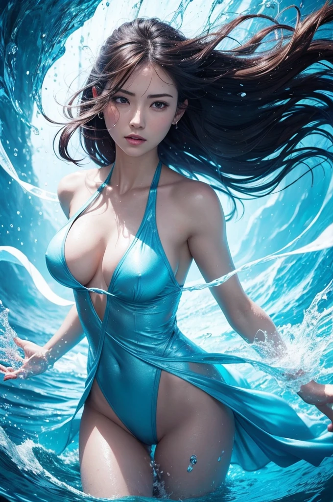 Woman with water powers 