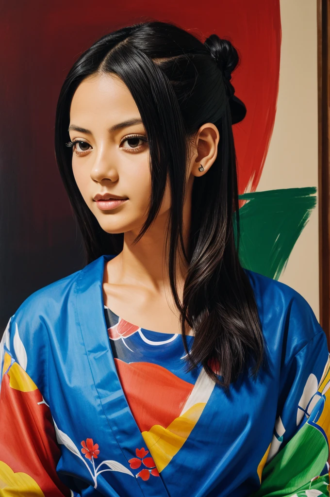 Painting of tanjiro
