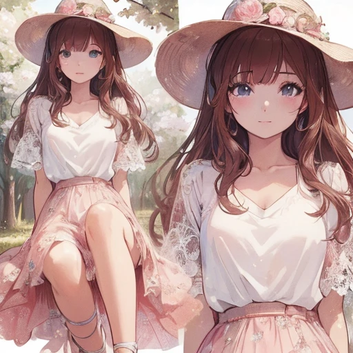 (best quality,4k,8k,highres,masterpiece:1.2),ultra-detailed,(realistic,photorealistic,photo-realistic:1.37),beautiful detailed eyes,beautiful detailed lips,A girl with beautiful eyes, An anime girl wearing a pretty dress, A cute anime wife in a lovely dress, detailed digital anime art, a dress wearing, everyone, beautiful anime girl, cute anime girl, smooth anime art, anime style, vibrant colors, soft lighting, detailed drawn beautiful playful cheeky eyes, beautiful cleavage, more sexy