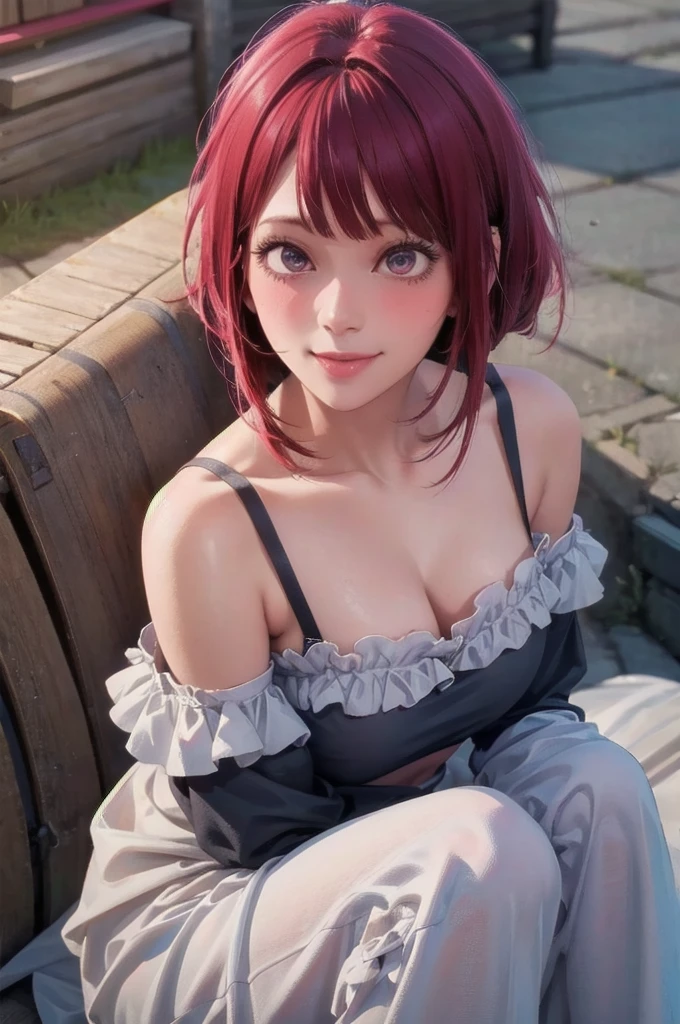 1girl, offshoulder, light smile, shiny skin, best quality, masterpiece, (photorealistic:1.4)