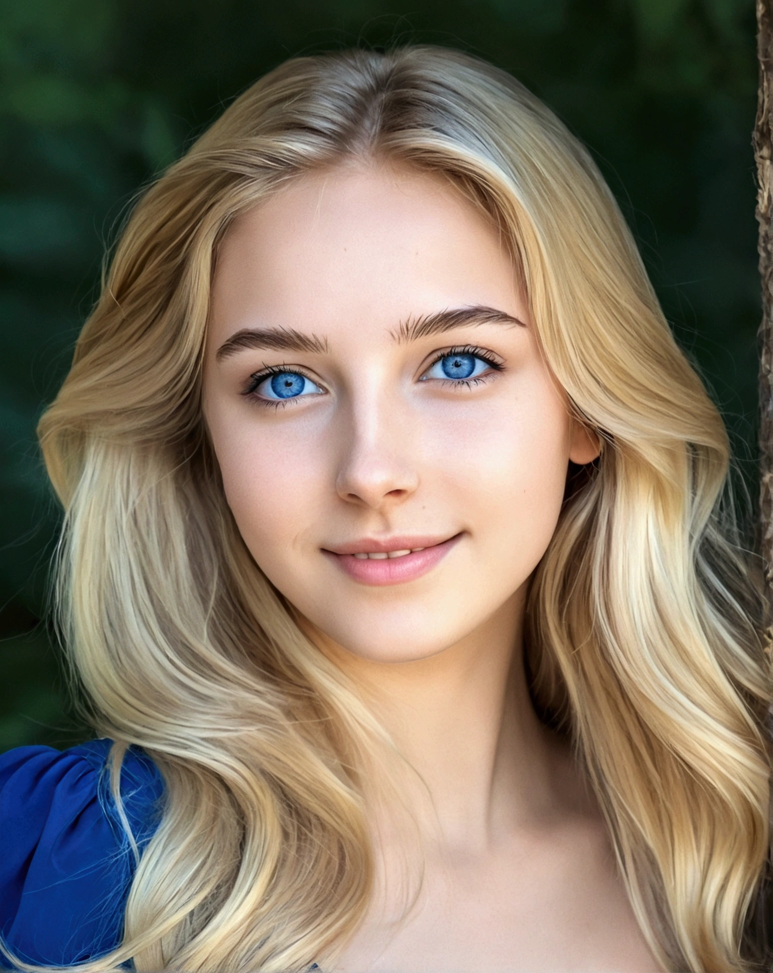 Stunning cute, (13 year old), girl, naked, proud, blond hair, blue eyes, skinny, small breast, small butt, with a  in hand, with  out