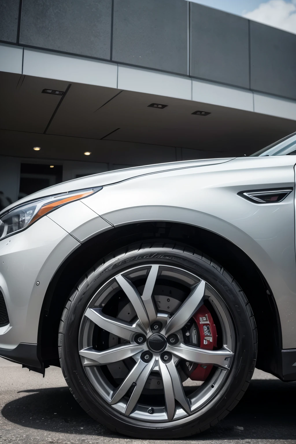 Image of a car where the wheel is highlighted in drawing style, Aluminum Wheels registrations since 2016