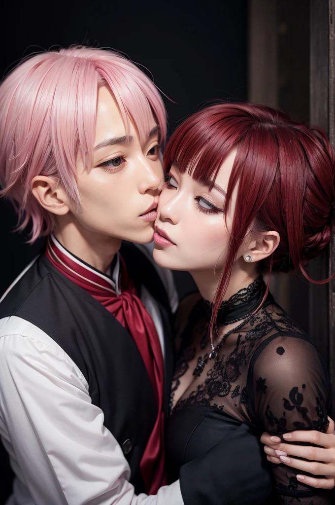 Gojo and sukuna kissing 