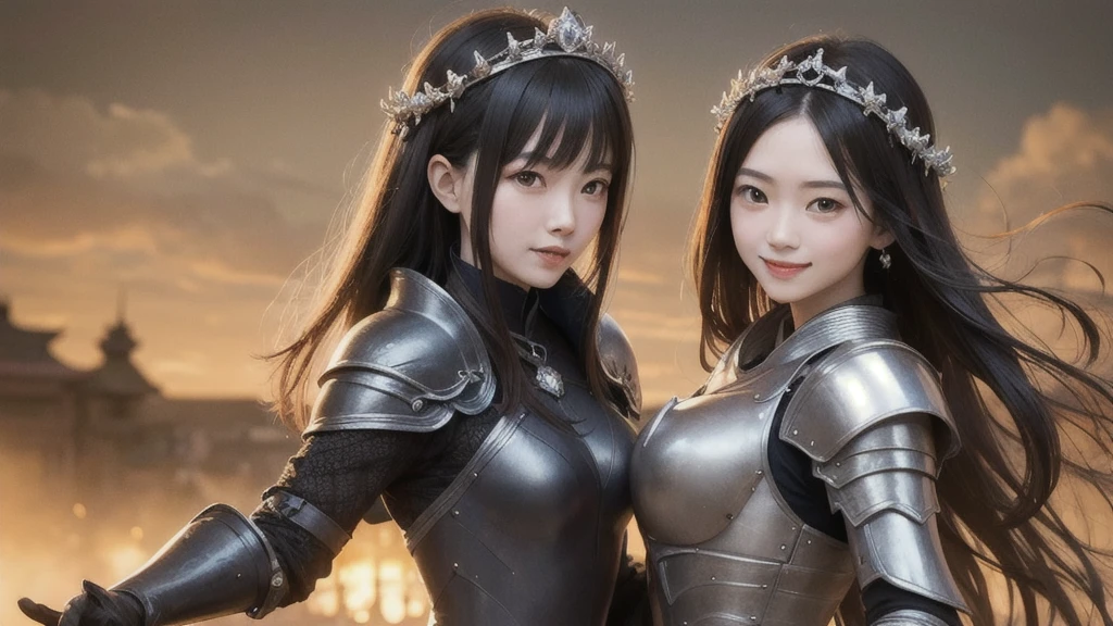 Princesses of the Warring States Period、Armor figure、smile