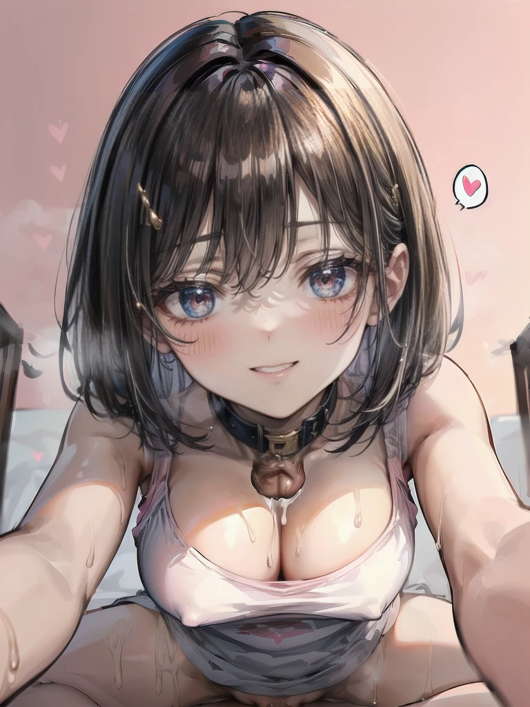 nsfw,uncensored,,best quality,(masterpiece:1.3),absurdres,highres,16K, ultra high res, official art,illustration,extremely detailed,(veiny penis:1.0), (midium penis:1.2), (testicles:1.1), (1boy:1.3, (fellatio:1.6), (oral:1.0), (kiss), (erection:1.2), 独奏 focus, (from below looking up),Blur the background, (beautiful detailed eyes), (1girl),(独奏),idolmaster, (Haruna) ,(18years old, beautiful girl), (((beautiful brown eyes:1.5))),(((beautiful black hair))), (((short bob hair))), (wet hair), (wet skin), ((Sweat)),(vapour), (flat chest,midium breast), ((pink frame glasses:1.9)),(expensive), (slip,no makeup, sweaty body),(Well good),(no panty),(white Tank top),(open clothes),(spread legs),((steam)),(scatter sweat),(embarrassed,smile), open mouths,(((one eye closed))),((tongue out)),deep breathing, feel good,indecency,((squatting)),Nice touch, (glowing skin:1.3), (Sweat:1.4), (pubic brown hair:1.5), (open vagina:1.4),(cum shot:1.3),(bukkake:1.9),(cum on Face:1.5),(cum on hair:1.5),(vaginal penis:1.2), testicle, (a man:1.2), hetero, (lady sit astride on man:1.3), (lady on top), (Intense sex:1.6),,((one eye closed)),(((multiple boys:1.9, peeing on a girl,multiple penises:1.9, gangbang,holding penis))),(looking at viewer),(happiness face:1.5),(love),(dynamic pose),(spoken heart:1.5),(peace sign:1.5),(background sports gym:1.3),(bloom),
(sex,cowgirl),(((multiple boys:1.9, peeing on a girl,multiple penises:1.9, gangbang)),(twilight),multiple boys, peeing on a girl, facial, cum on body, multiple penises, gangbang,holding penis))),(open pussy:1.3),ecstasy torogao, saliva trail, nose blush,smile,(spoken heart:1.5),(peace sign:1.5),(ahegao:1.5),(bloom:1.3),(look at camera:1.5),(bitch:1.3),(Commemorative photo:1.5),(happy:1.5,love:1.5),,(back ground,gorgeous bedroom),