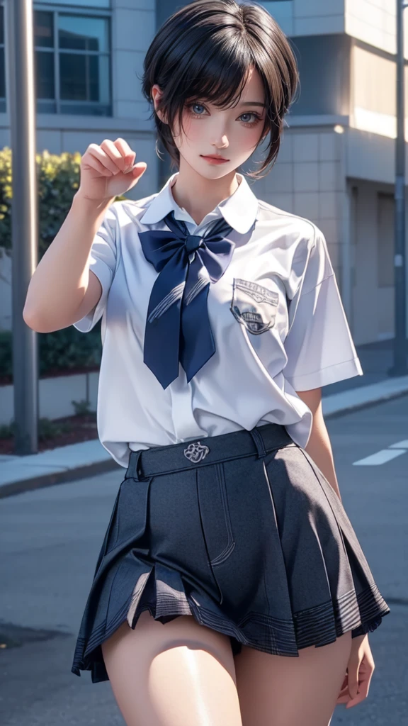 high school girl,(Random sexy dance poses),(Best image quality, (8k), Ultra-realistic, 最high quality, high quality, High resolution, high qualityの質感, Attention to detail, Beautiful details, Fine details, Highly detailed CG, Detailed Texture, Realistic facial expressions, masterpiece, before, dynamic, bold)