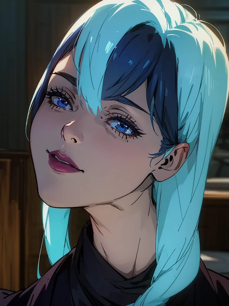 a beautiful detailed girl, jujutsu kaisen character mei mei, white hair, beautiful detailed eyes, beautiful detailed lips, extremely detailed eyes and face, long eyelashes, anime, digital art, intricate details, highly detailed, 8k, photorealistic, masterpiece, vibrant colors, cinematic lighting, atmospheric