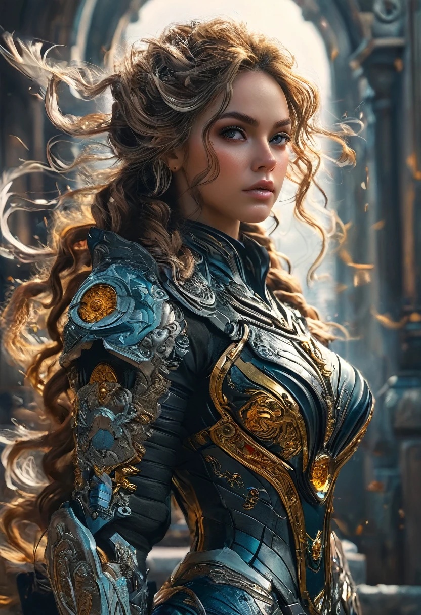 Beautiful boho woman with hair that is coarse, wiry, and tightly curled. It often has a rough texture, feels stiff to the touch, and may be prone to frizz and tangling. The curls can be densely packed. . The Official Art – An Award-Winning Digital Masterpiece In 4K Ultra HD, Extreme Detail And Intricate Realism. This Concept Art Brought To Life By The Hands Of Artists Like Wlop & Artgerm In A Stunning 2D Vector Illustration. Paige Renee Spiranac. LArge, perky, full, well shaped pleasing breasts. Background is a panoramic vista.